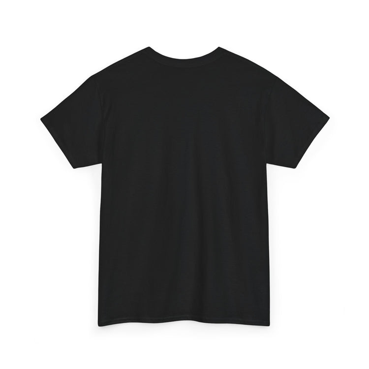 JOMO Minimalist White Tee — 'JOMO' Subtle Chest Print, Casual Everyday T-Shirt