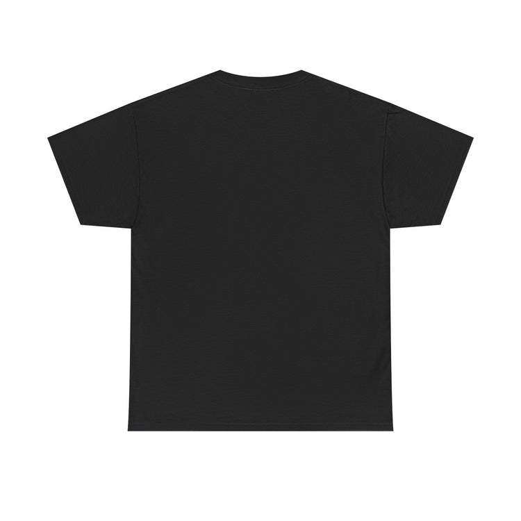 JOMO Minimalist White Tee — 'JOMO' Subtle Chest Print, Casual Everyday T-Shirt